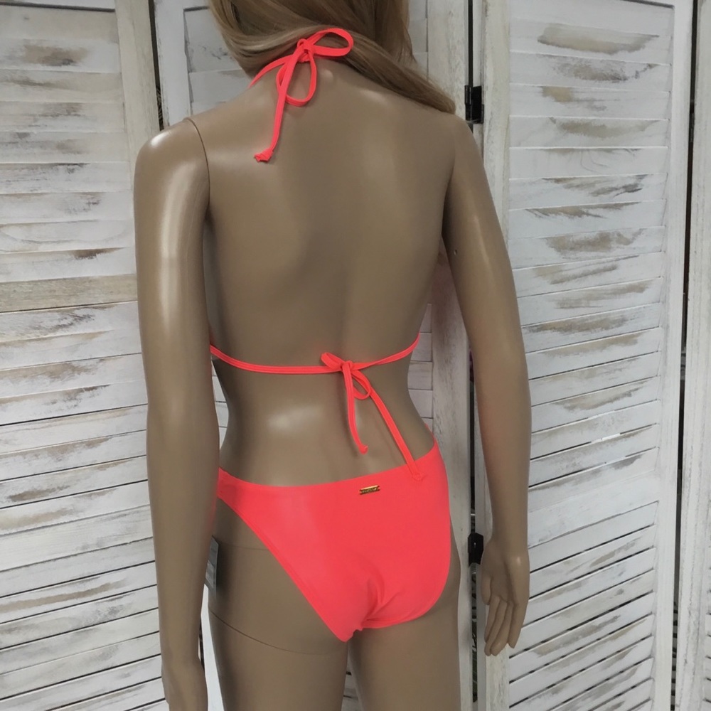 🔥Neon Coral Body Glove Bikini Set 🔥 S M L - Picture 6 of 15